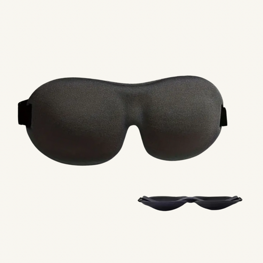 Black Velcro Sleep Mask