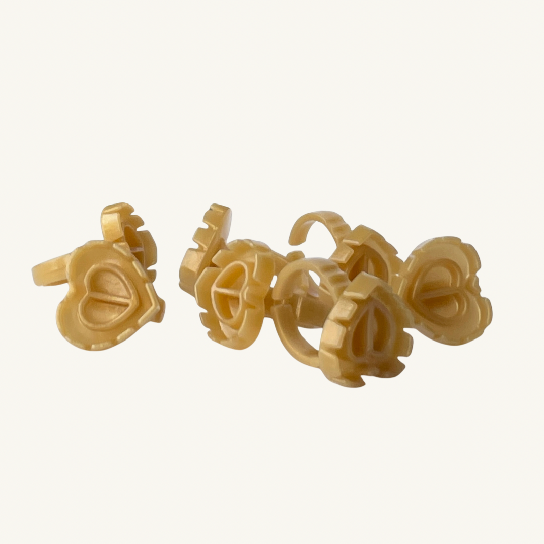Gold Heart Rings